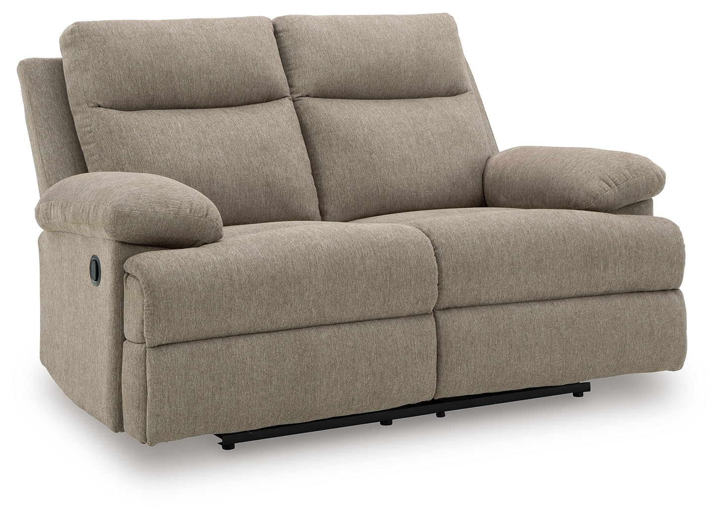Sectionals for Less - Ashley Furniture - Side-Swipe Living Room - Reclining Loveseat / Mocha - PC9140586