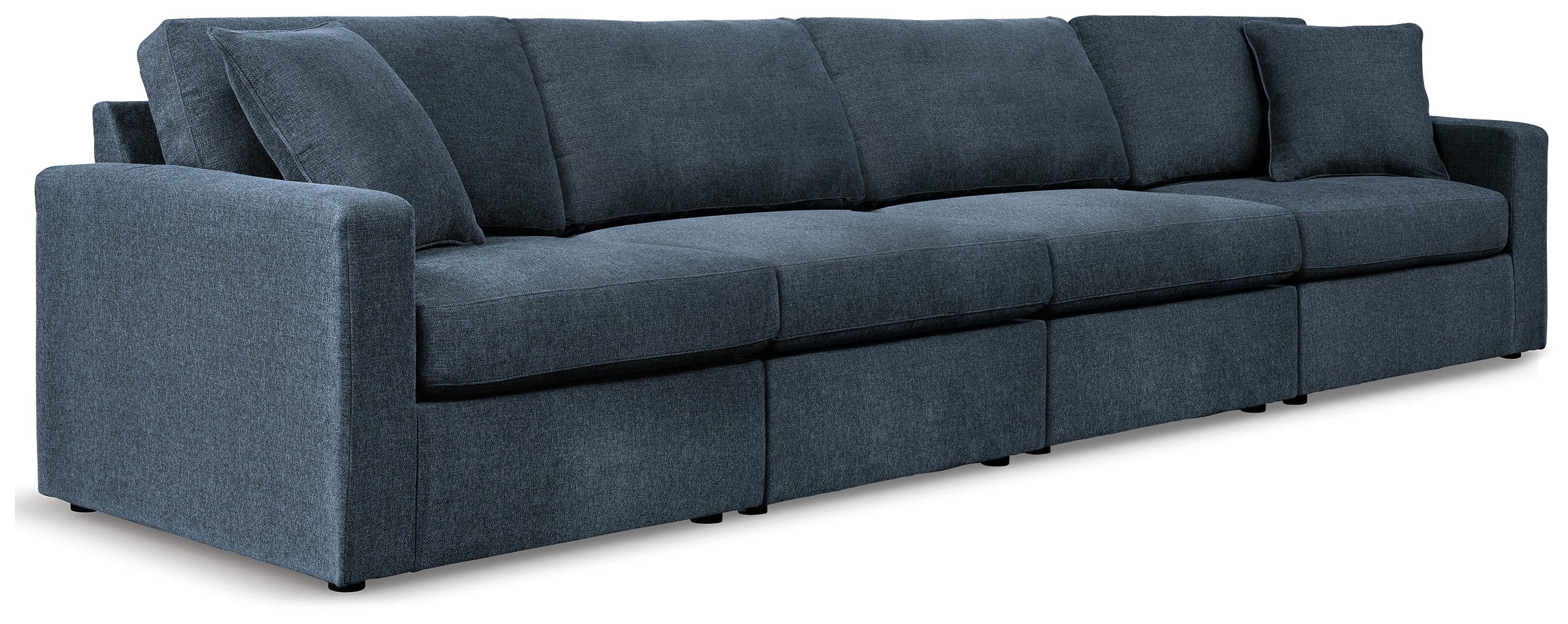 Sectionals for Less - Ashley Furniture - Modmax Sectional - RAF 4-Piece Sectional / Ink - 92101S10