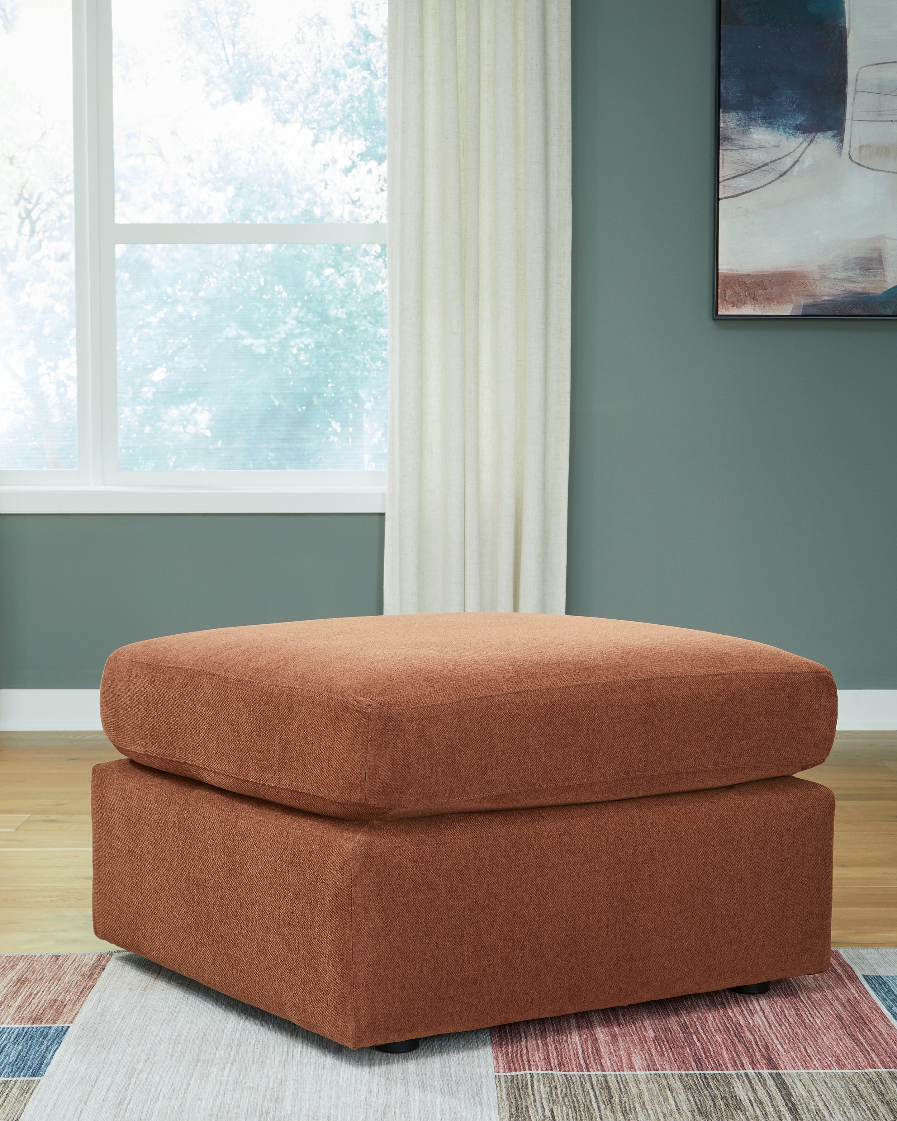 Sectionals for Less - Ashley Furniture - Modmax Living Room - Oversized Accent Ottoman / Spice - 9210208
