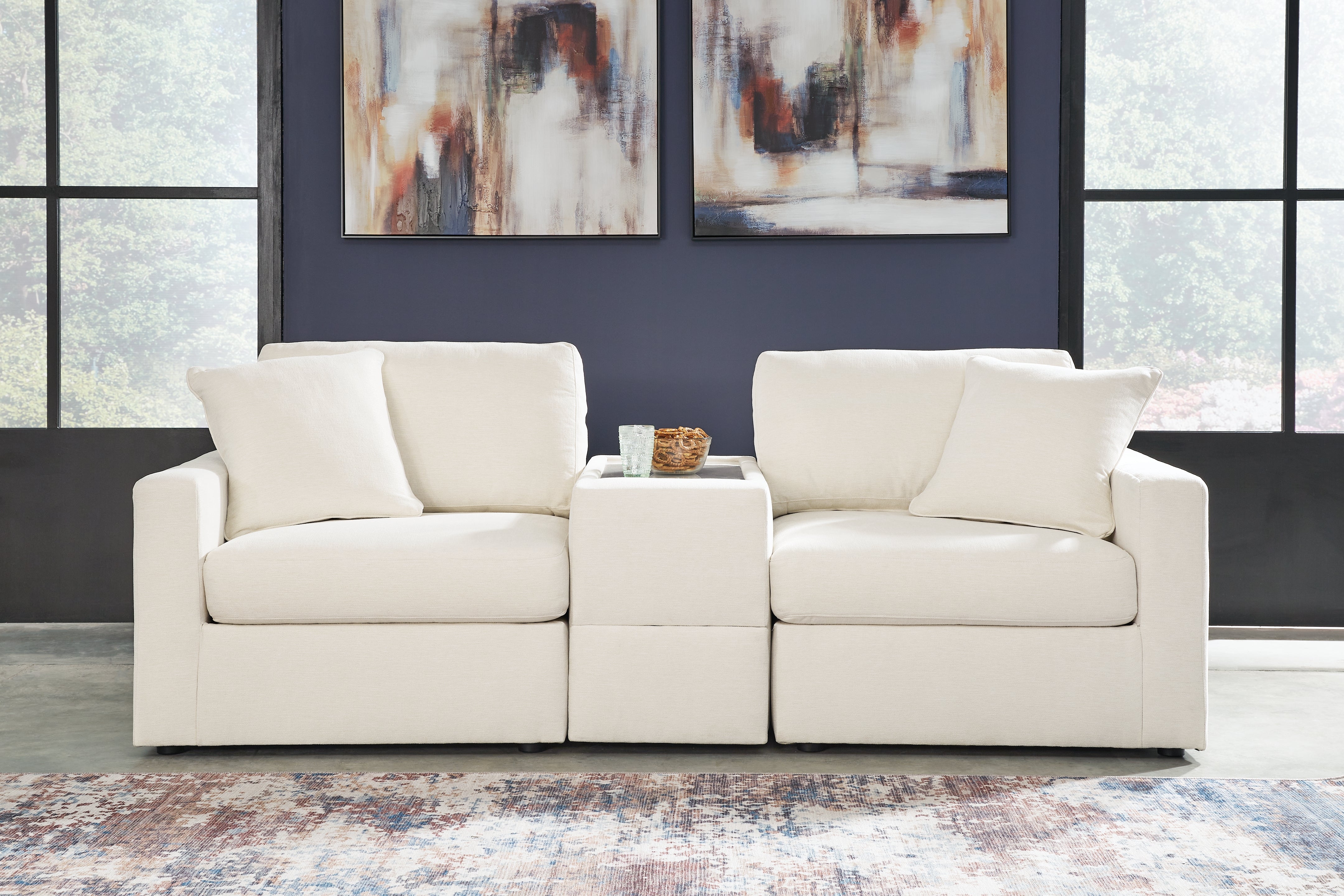 Sectionals for Less - Ashley Furniture - Modmax Sectional - RAF 3-Piece Sectional / Oyster - 92103S3