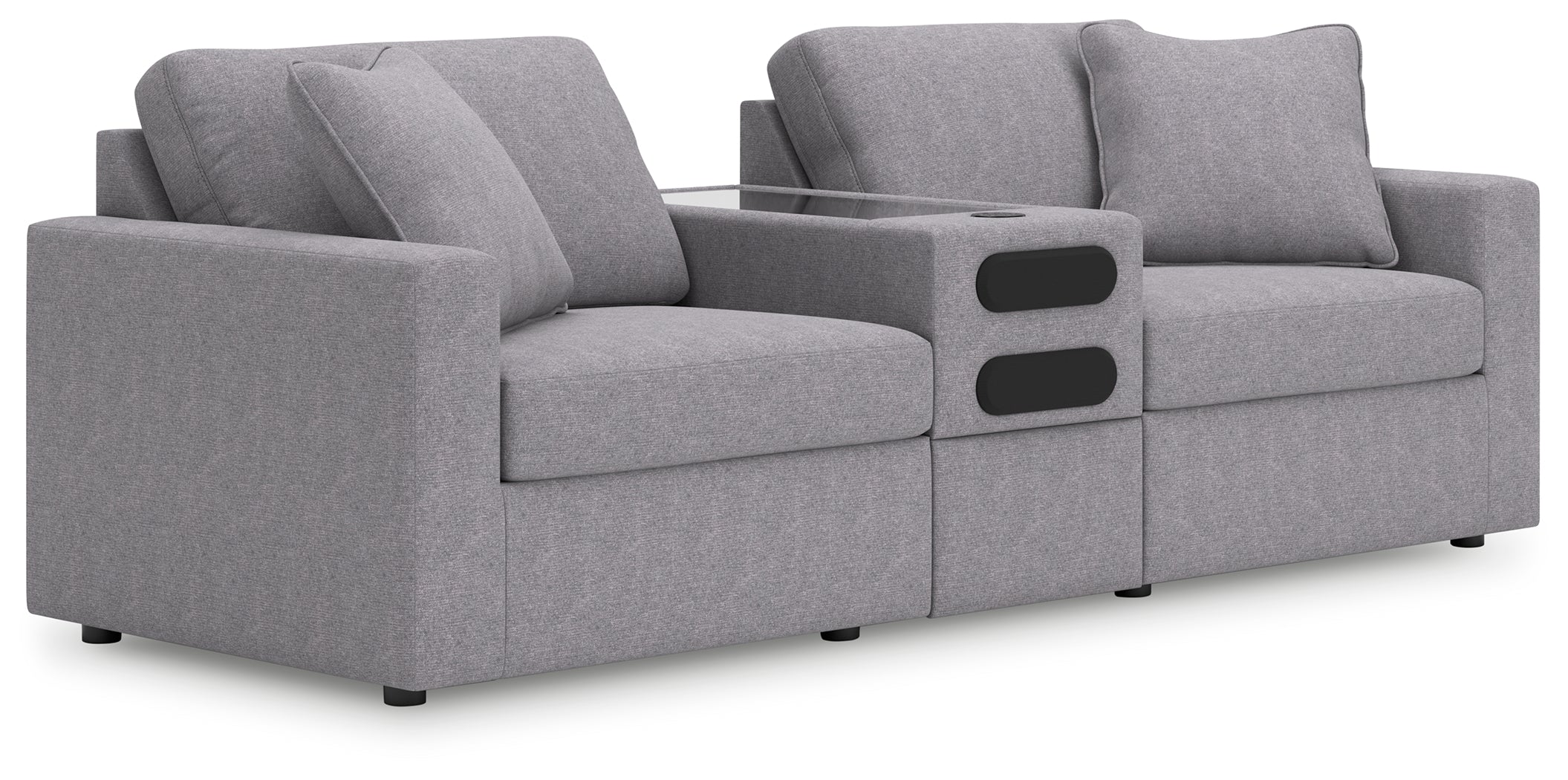 Sectionals for Less - Ashley Furniture - Modmax Sectional - RAF 3-Piece Sectional / Granite - 92104S13