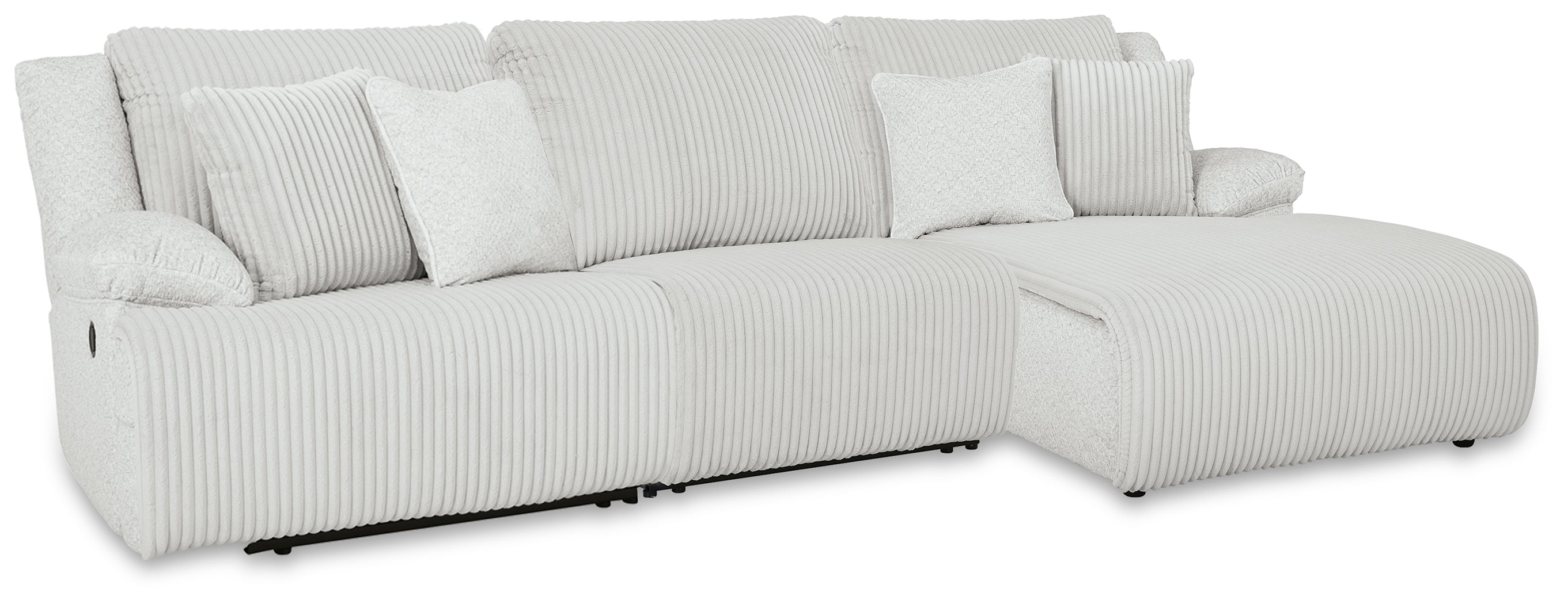 Sectionals for Less - Ashley Furniture - Top Tier Sectional - 3-Piece Sectional Chofa / Alloy - 92706S10
