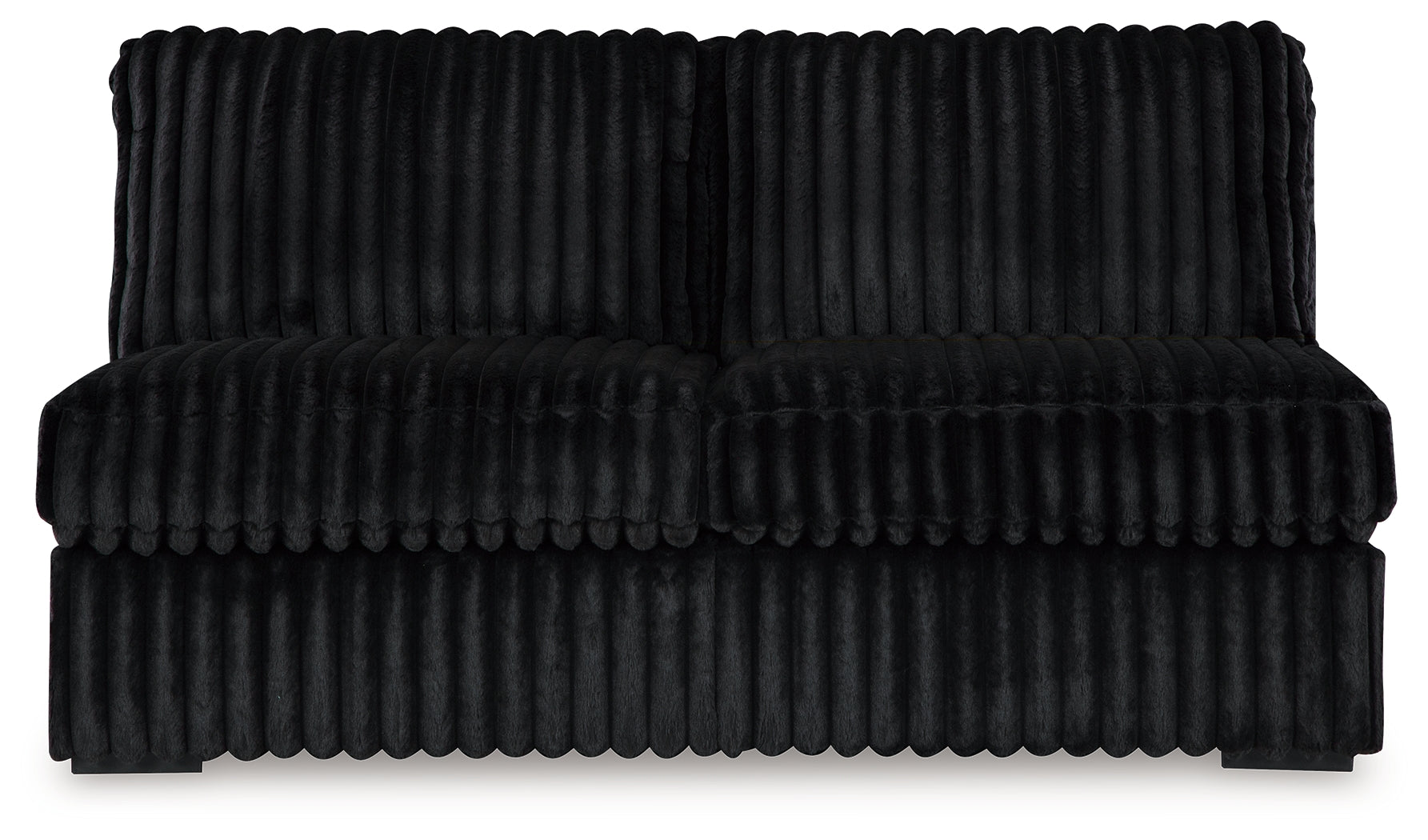 Sectionals for Less - Ashley Furniture - Midnight-Madness 4-Piece Sectional - 4-Piece Sectional / Onyx - 98103U11