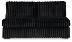 Sectionals for Less - Ashley Furniture - Midnight-Madness 4-Piece Sectional - 4-Piece Sectional / Onyx - 98103U11