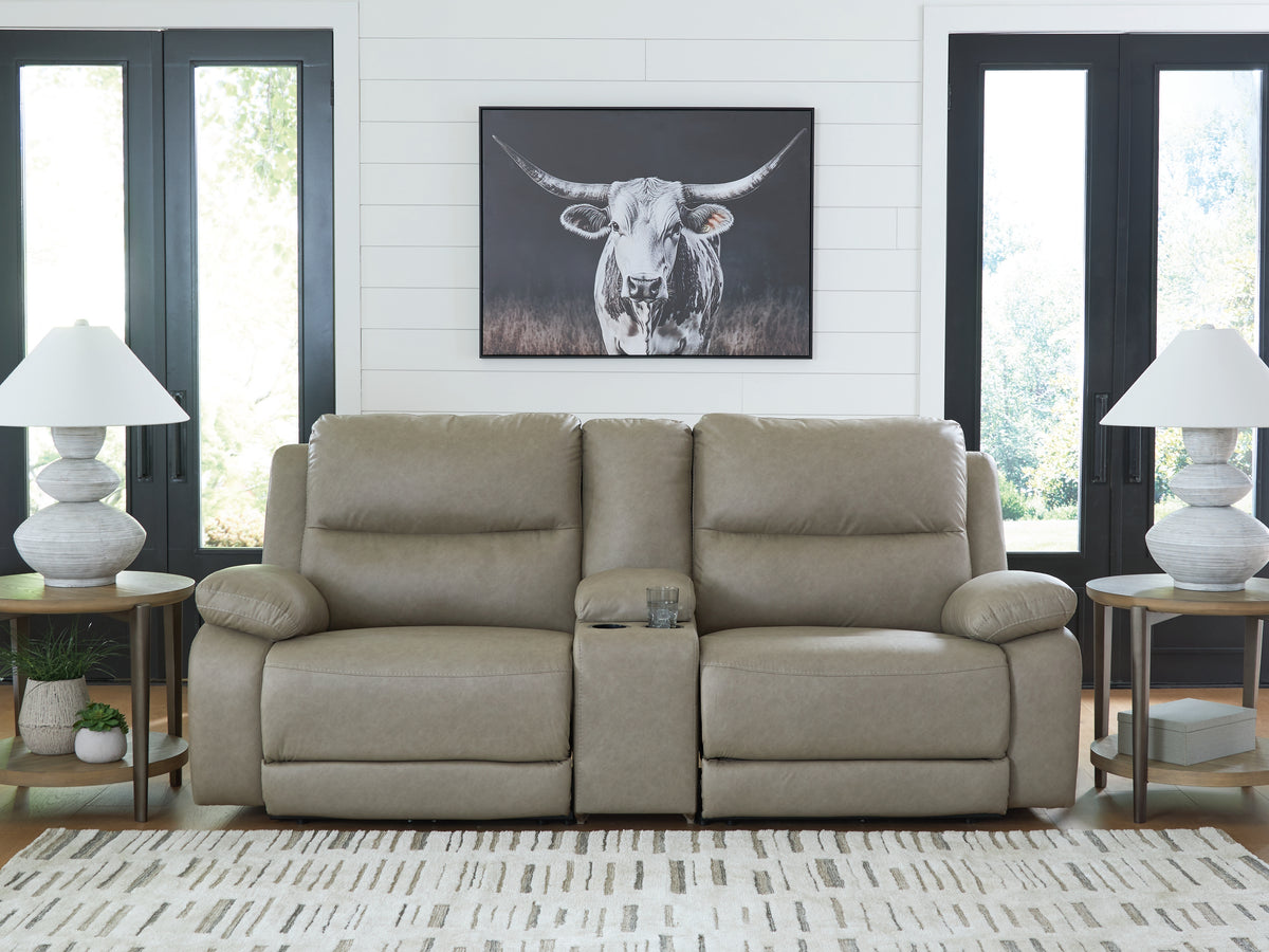 Sectionals for Less - Ashley Furniture - Narwhal Place Sectional - 2-Piece Reclining Loveseat / Pebble - PC99201S21