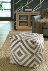 Sectionals for Less - Ashley Furniture - Hartselle Pouf - Pouf / Brown - A1000982
