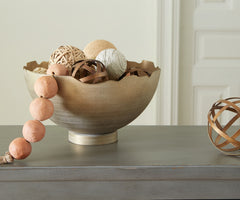 Sectionals for Less - Ashley Furniture - Maura Bowl - Bowl / Antique Gold Finish - A2000594