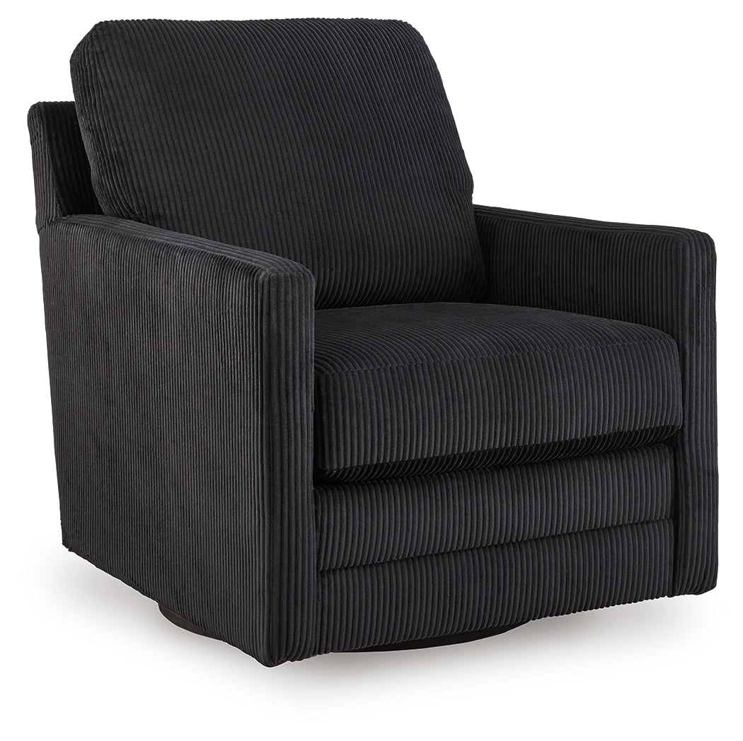 Sectionals for Less - Ashley Furniture - Icaman Swivel Accent Chair - Swivel Accent Chair / Sand - A3000728