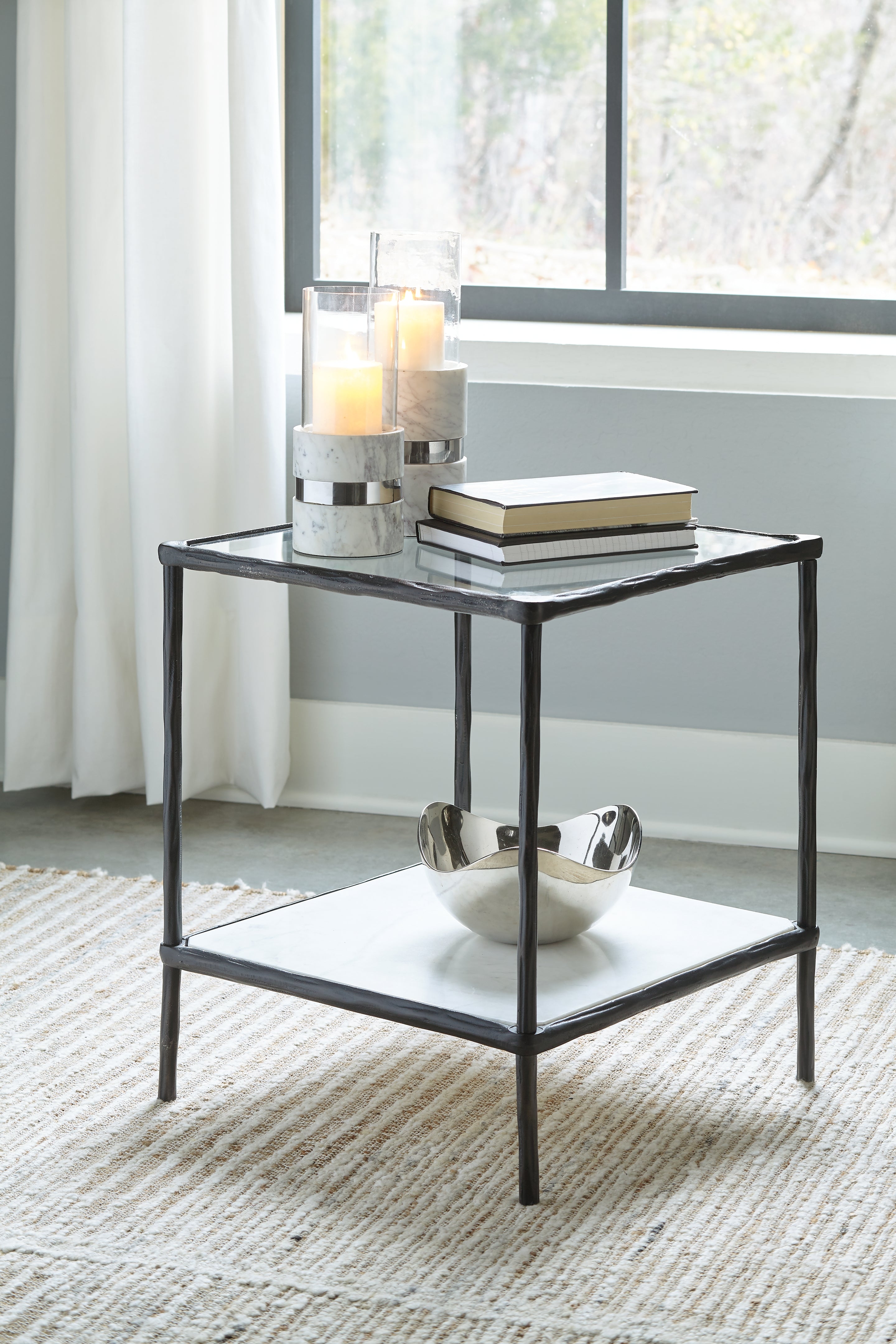 Sectionals for Less - Ashley Furniture - Ryandale Accent Table - Accent Table / Antique Black - A4000462