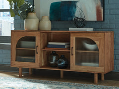 Sectionals for Less - Ashley Furniture - Adway Accent Cabinet - Accent Cabinet / Natural Brown - A4000709