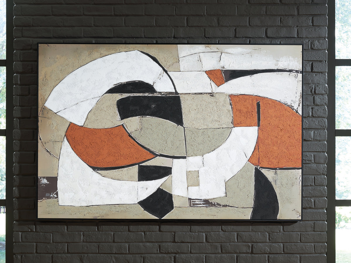 Sectionals for Less - Ashley Furniture - Anchorstone Wall Decor - Wall Art - A8000478