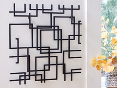 Sectionals for Less - Ashley Furniture - Aadanton Wall Decor - Wall Decor / Black - A8010400