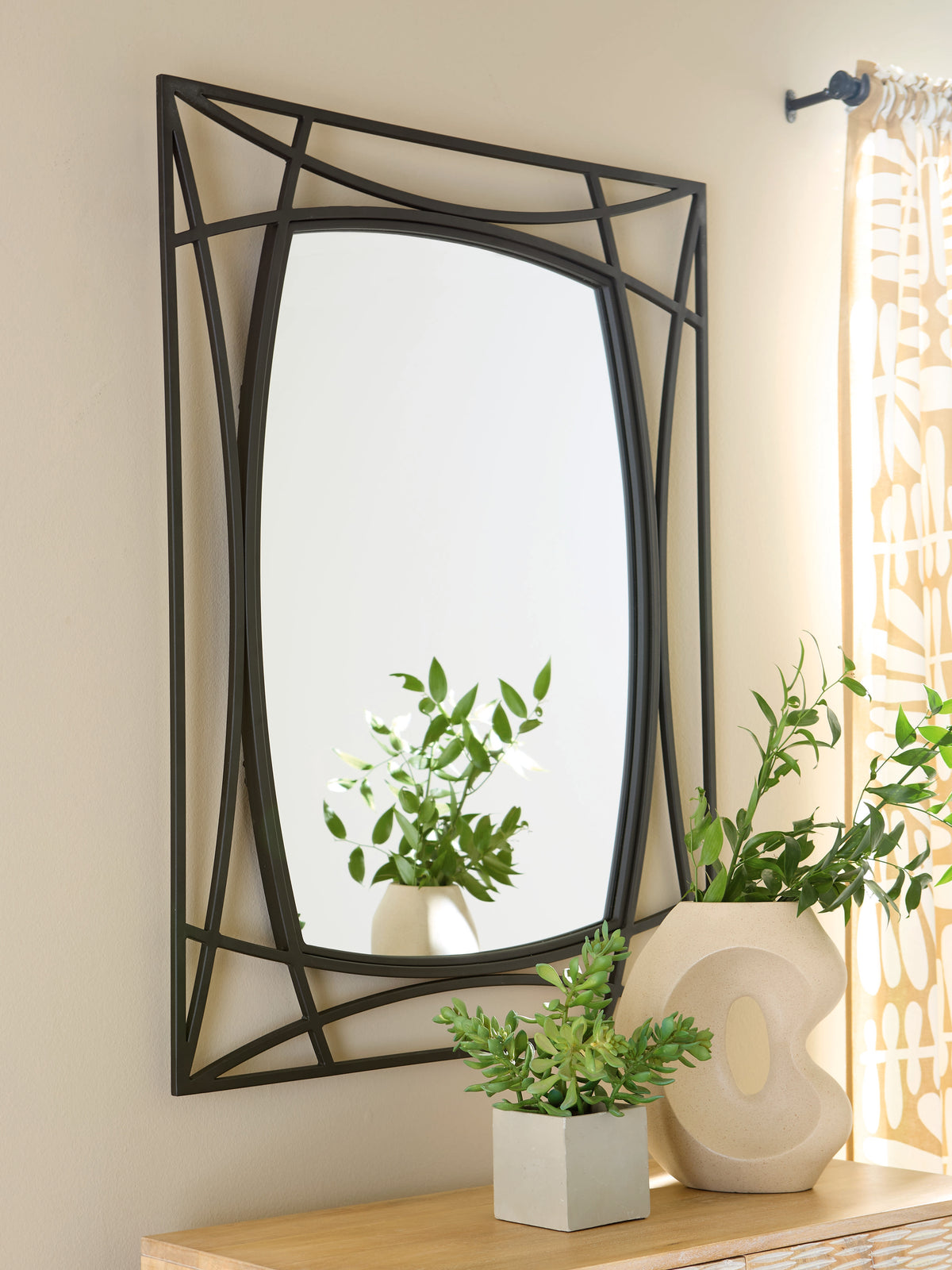 Sectionals for Less - Ashley Furniture - Freenville Mirror - Accent Mirror / Black - A8010408