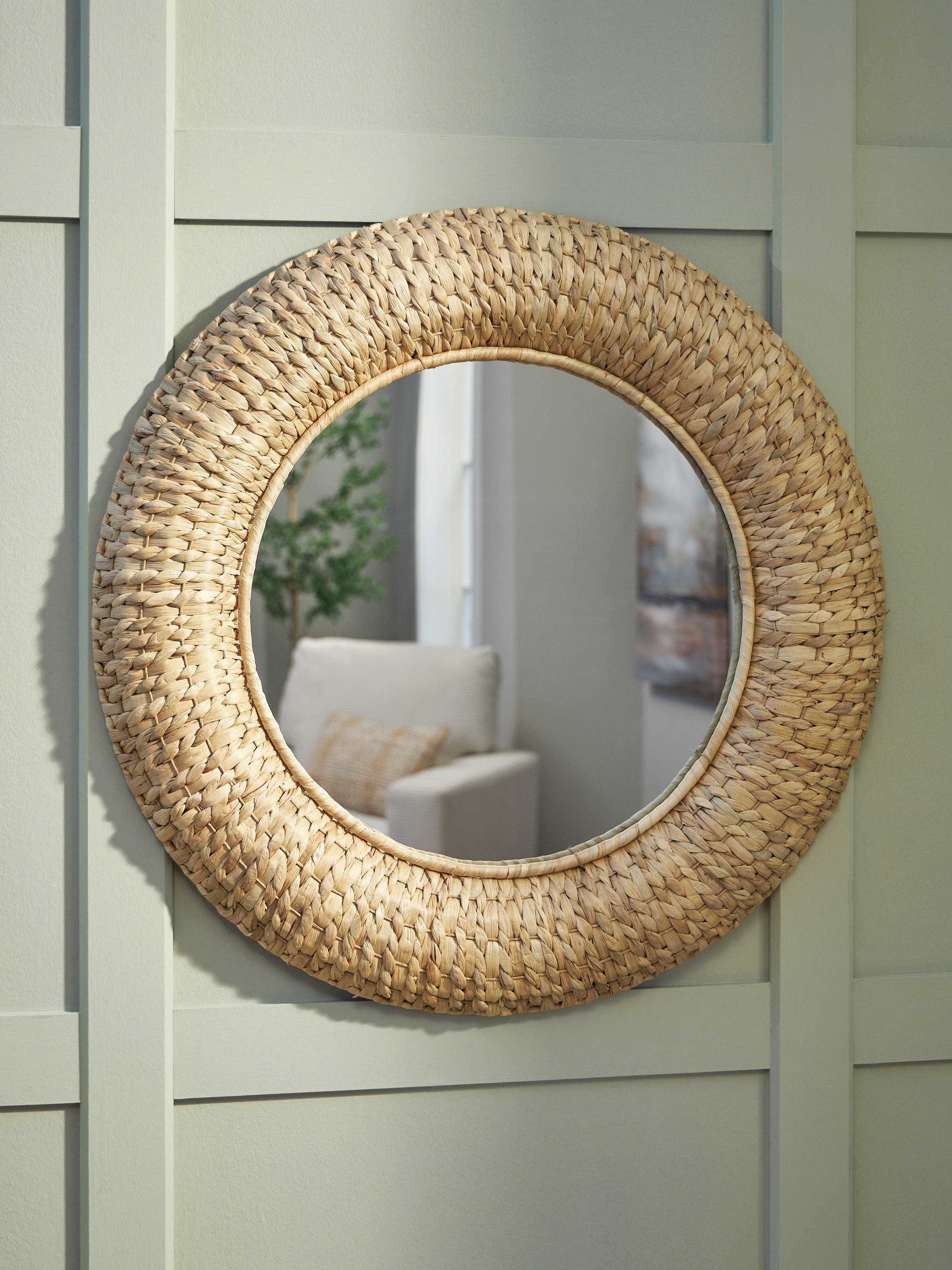 Sectionals for Less - Ashley Furniture - Briggsburg Mirror - Accent Mirror / Natural - A8010437