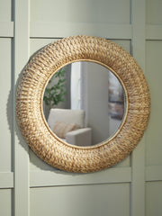 Sectionals for Less - Ashley Furniture - Briggsburg Mirror - Accent Mirror / Natural - A8010437