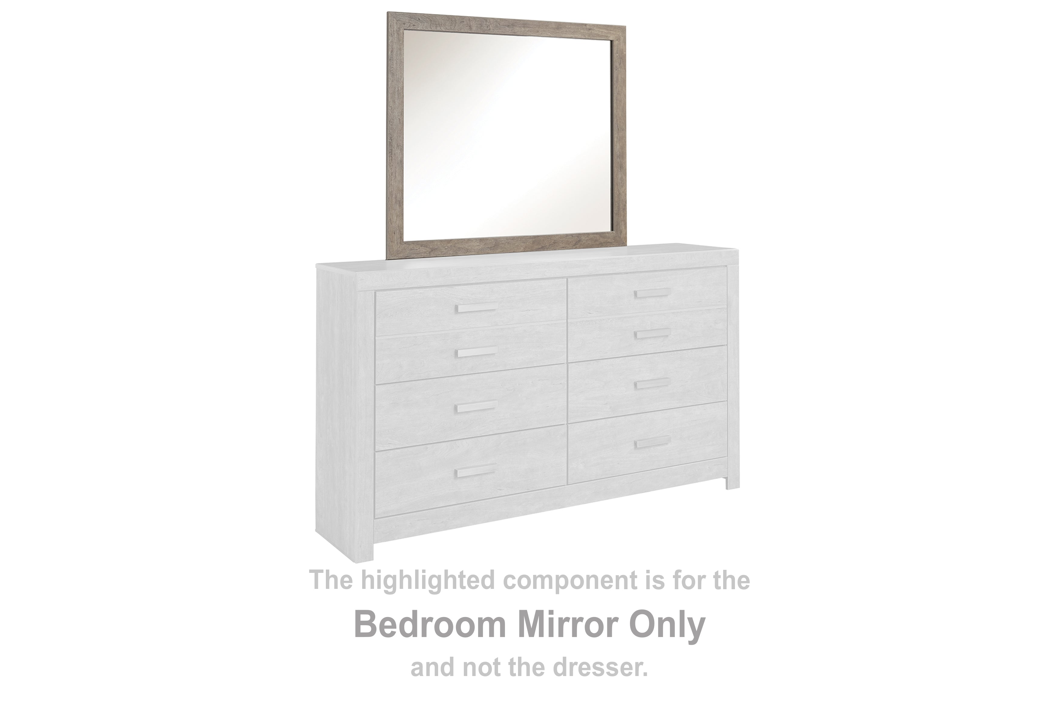 Sectionals for Less - Ashley Furniture - Culverbach Bedroom - Bedroom Mirror / Gray - B070-36