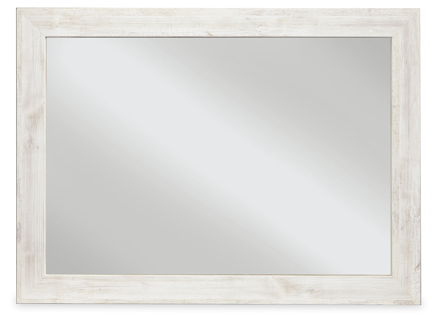 Sectionals for Less - Ashley Furniture - Paxberry Bedroom - Bedroom Mirror / Whitewash - B181-36
