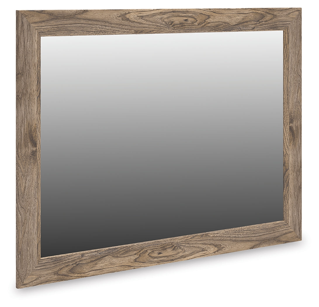Sectionals for Less - Ashley Furniture - Rusticott Bedroom - Bedroom Mirror / Brown - PCB2260-36