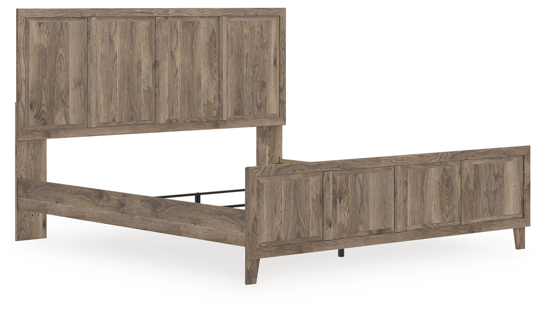 Sectionals for Less - Ashley Furniture - Rusticott Bedroom - King Panel Bed / Brown - PCB2260B6