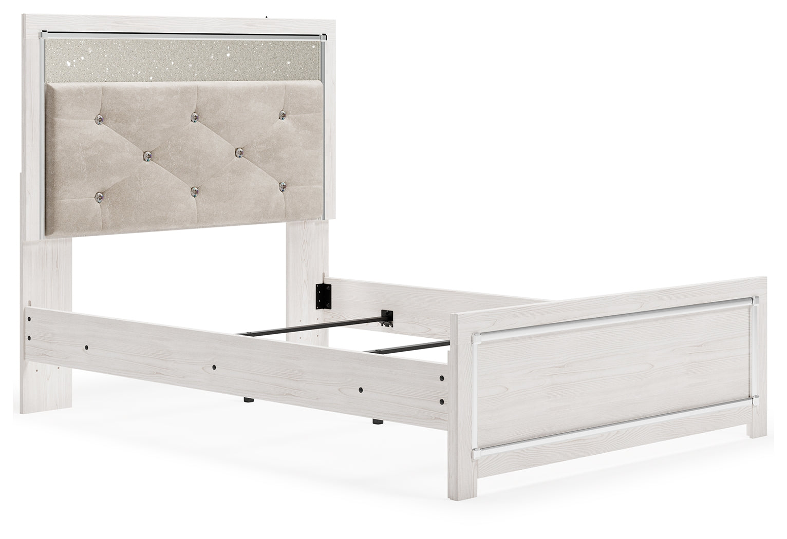 Sectionals for Less - Ashley Furniture - Altyra Bedroom - Full Panel Bed / White - B2640B8