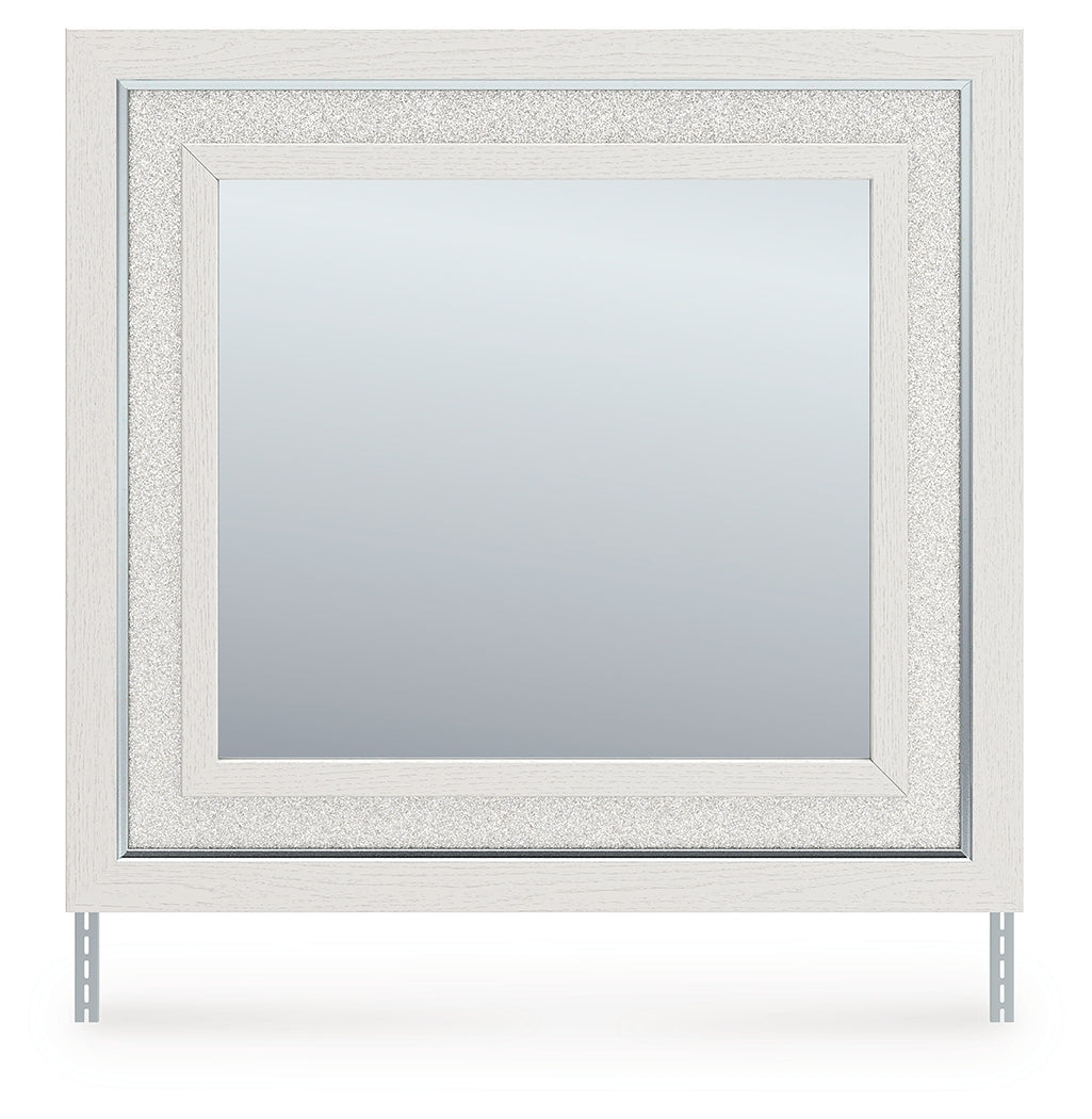Sectionals for Less - Ashley Furniture - Zuraleus Bedroom - Bedroom Mirror / White - PCB3381-36