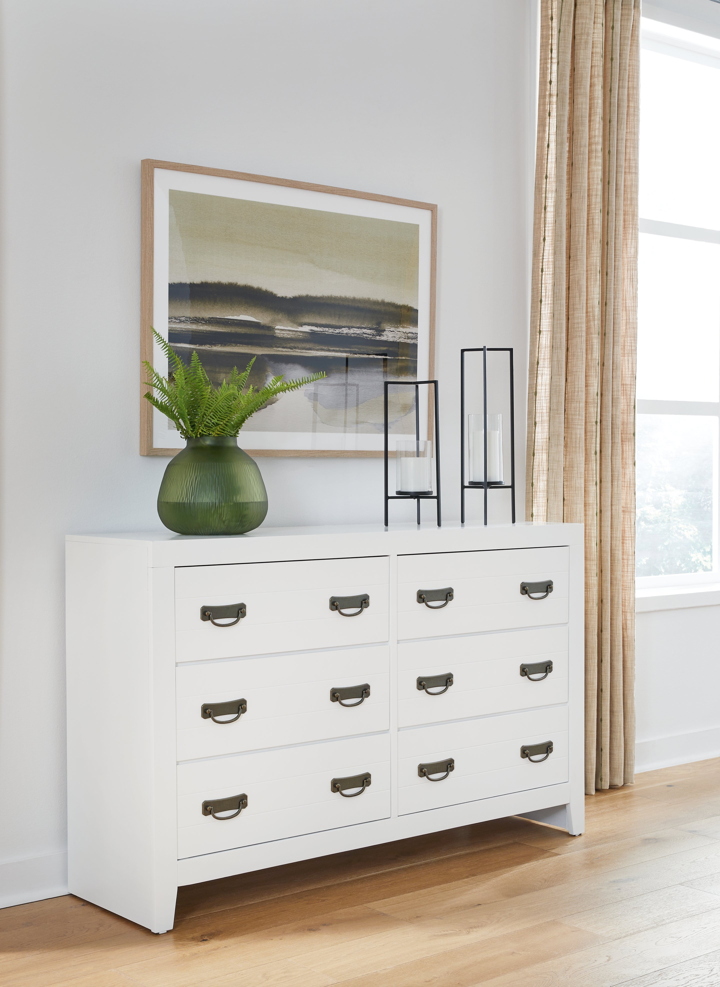 Sectionals for Less - Ashley Furniture - Binterglen Bedroom - Dresser / White - B427-31