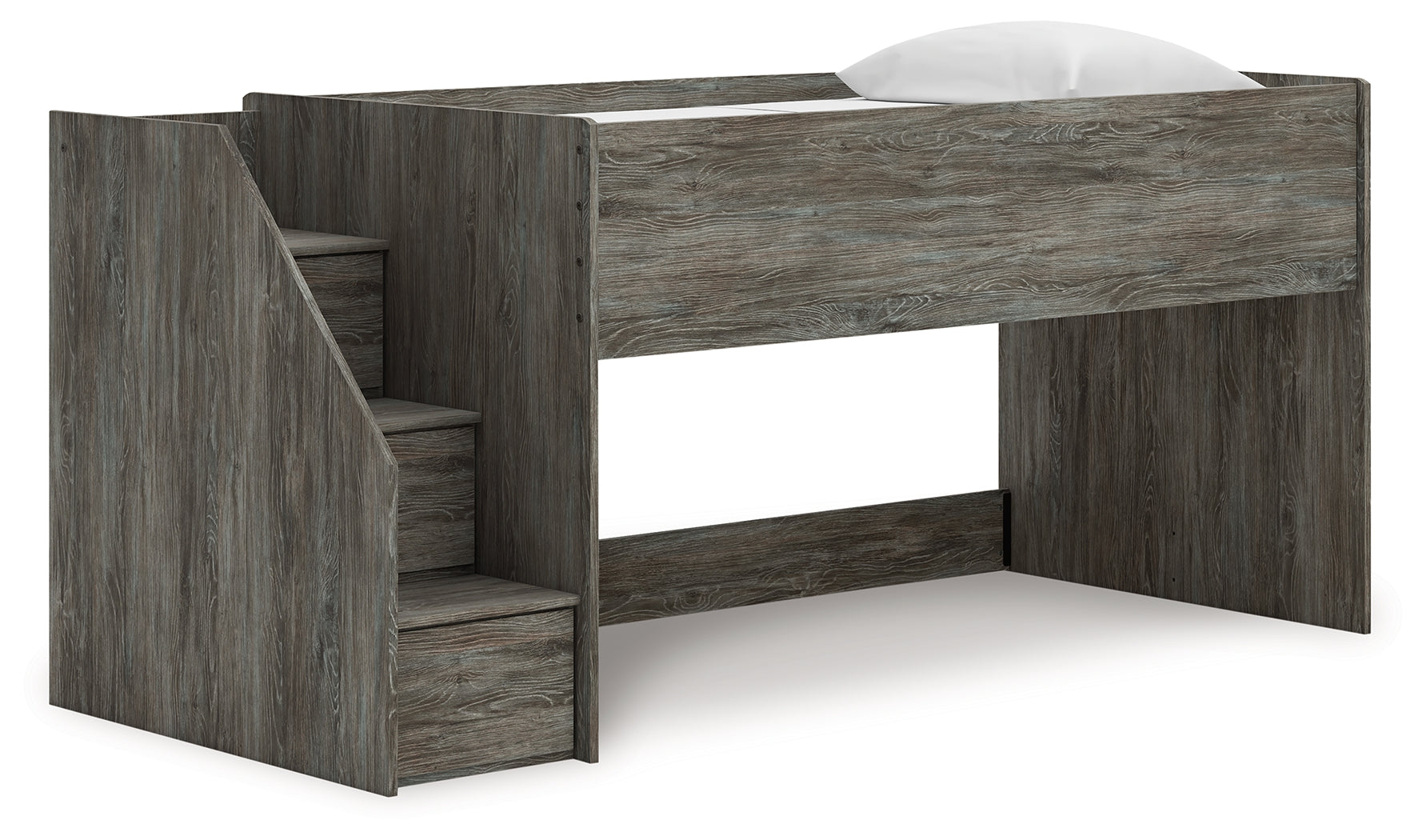 Sectionals for Less - Ashley Furniture - Frandern Bedroom - Twin Loft Bed / Gray - B4480B12