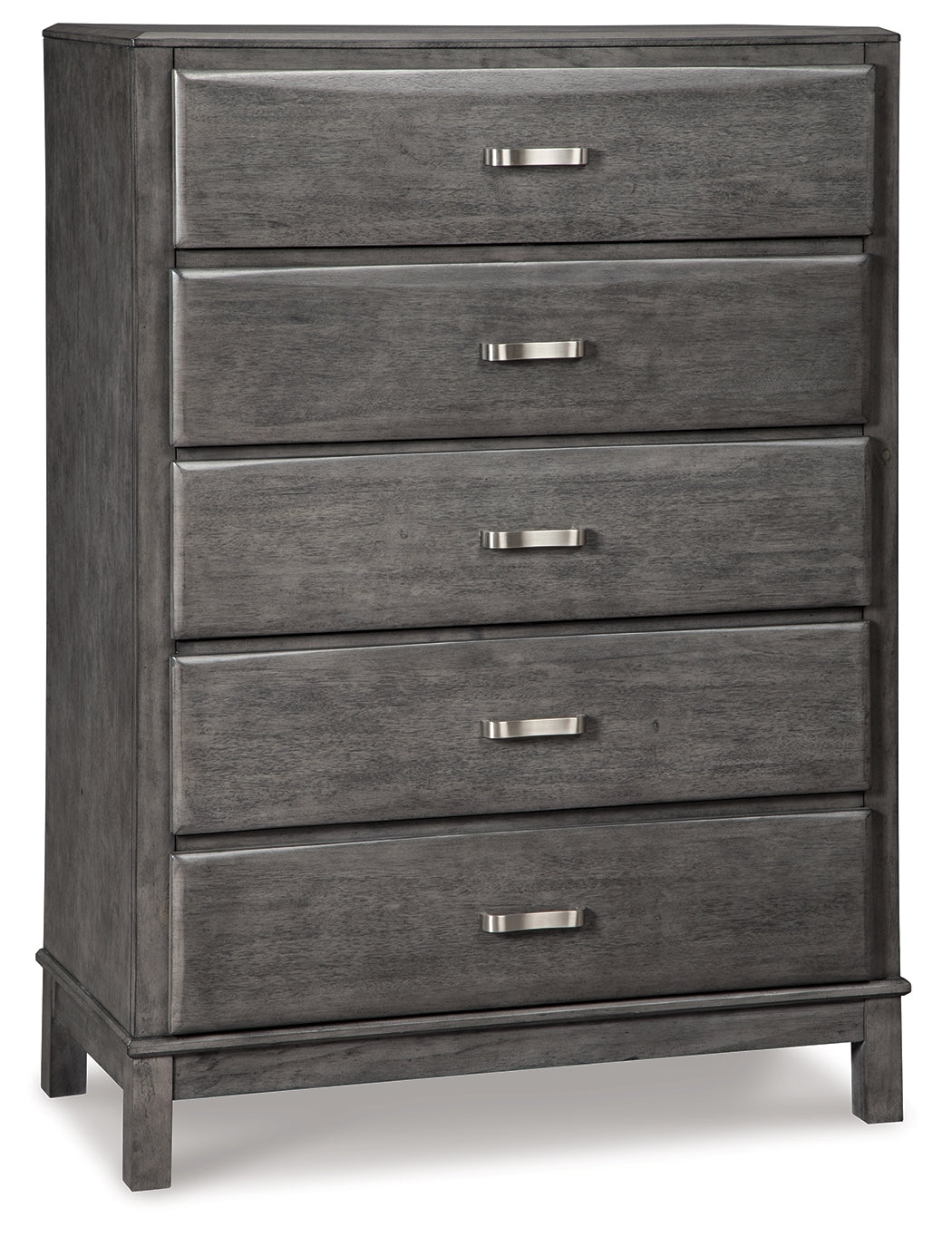 Sectionals for Less - Ashley Furniture - Caitbrook Bedroom - California King Storage Bed with 8 Drawers / Gray - B476B7