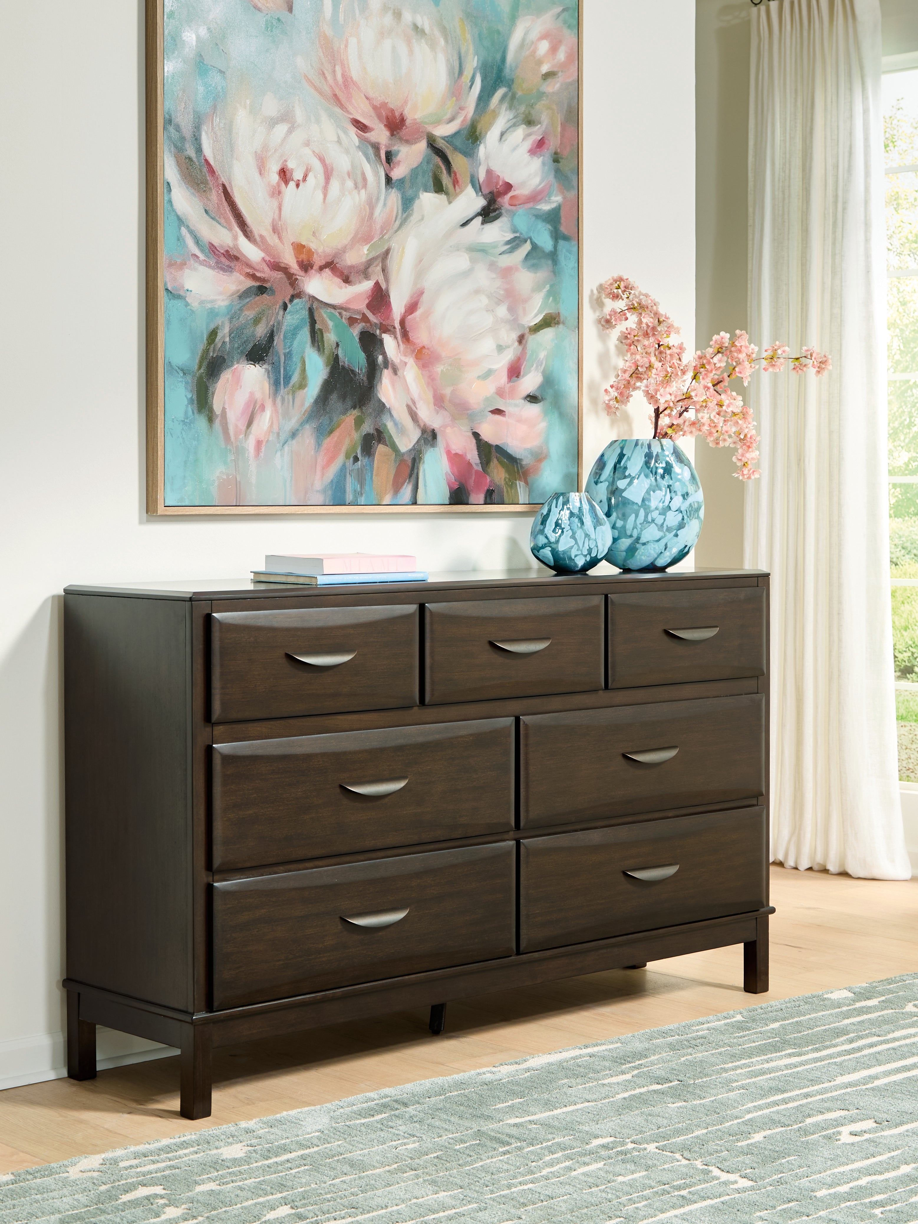Sectionals for Less - Ashley Furniture - Vanmore Bedroom - Dresser / Dark Brown - B479-31