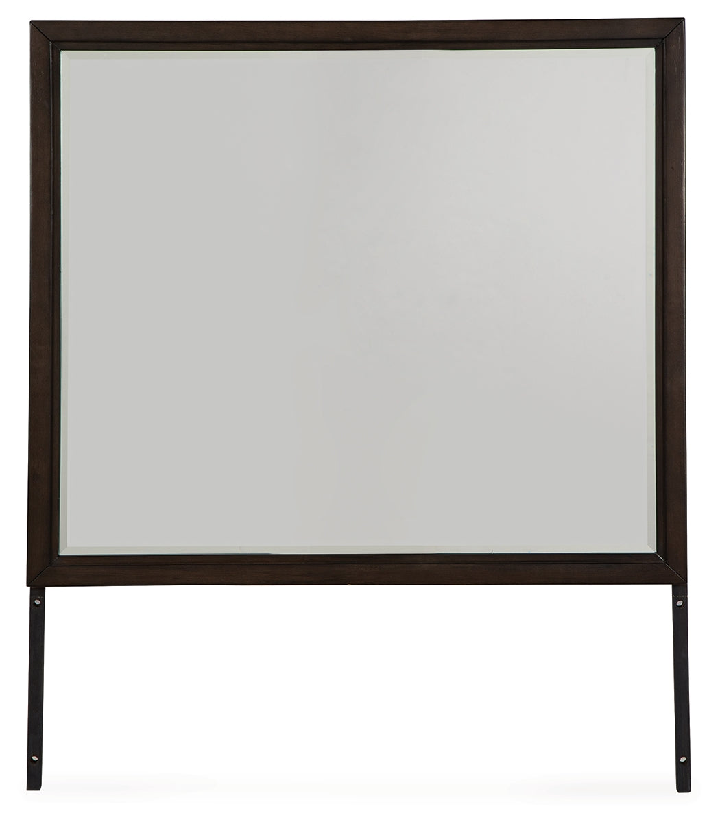 Sectionals for Less - Ashley Furniture - Neymorton Bedroom - Bedroom Mirror / Dark Grayish Brown - B618-36