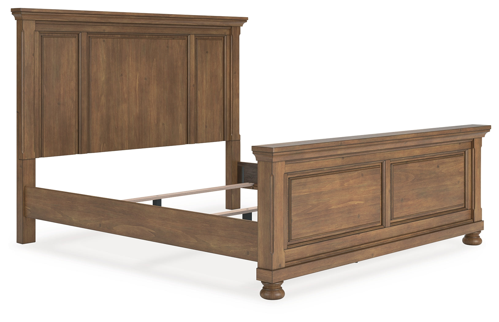 Sectionals for Less - Ashley Furniture - Feddinger Bedroom - King Panel Bed / Medium Brown - PCB779B6