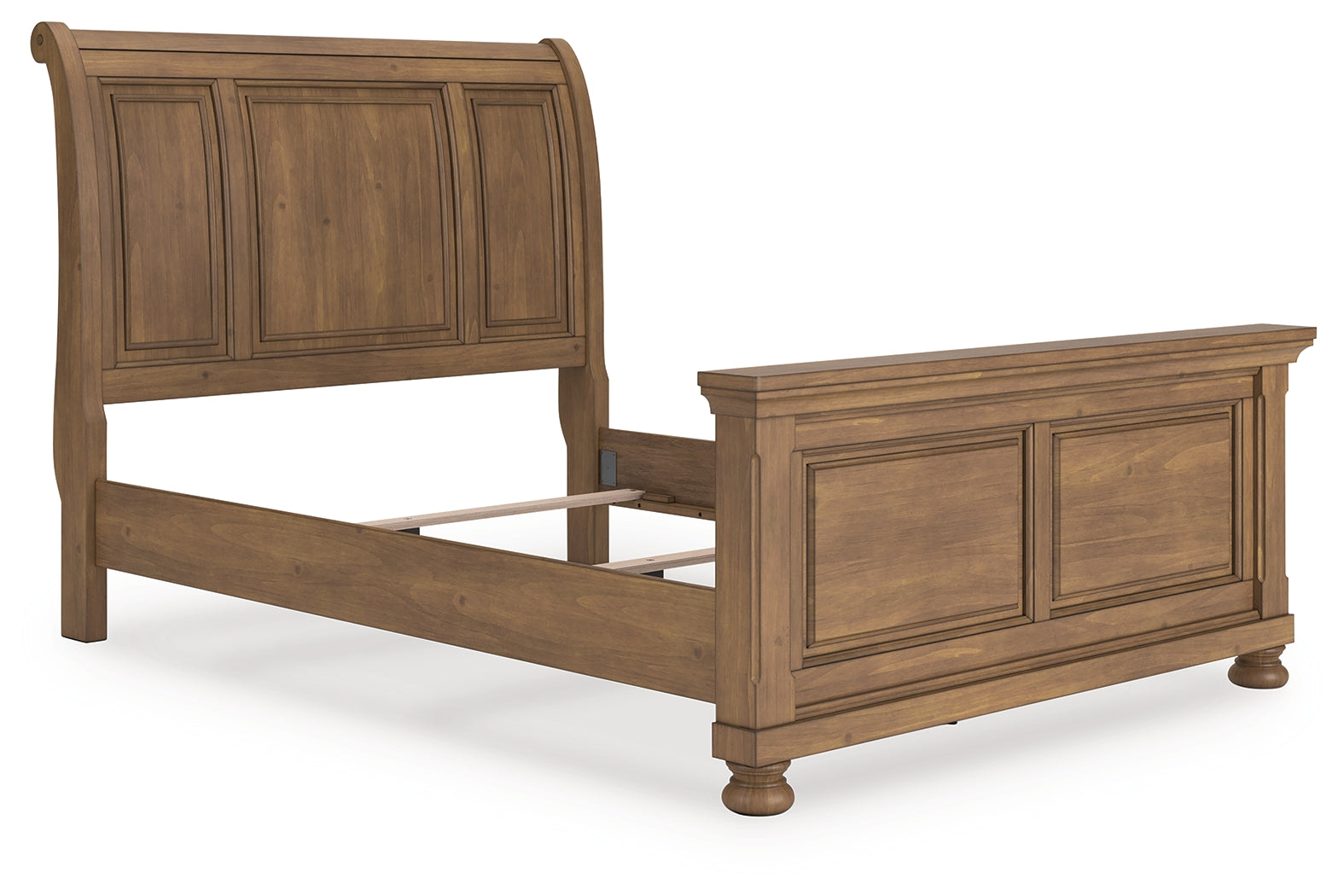 Sectionals for Less - Ashley Furniture - Feddinger Bedroom - Queen Sleigh Bed / Medium Brown - PCB779B14