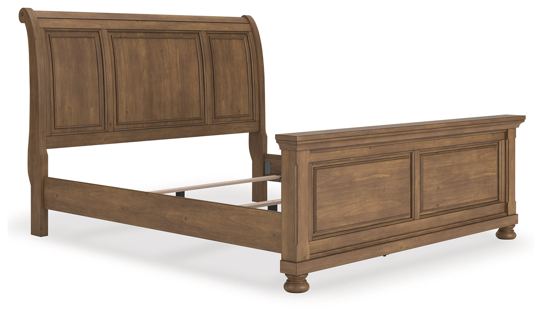 Sectionals for Less - Ashley Furniture - Feddinger Bedroom - King Sleigh Bed / Medium Brown - PCB779B15