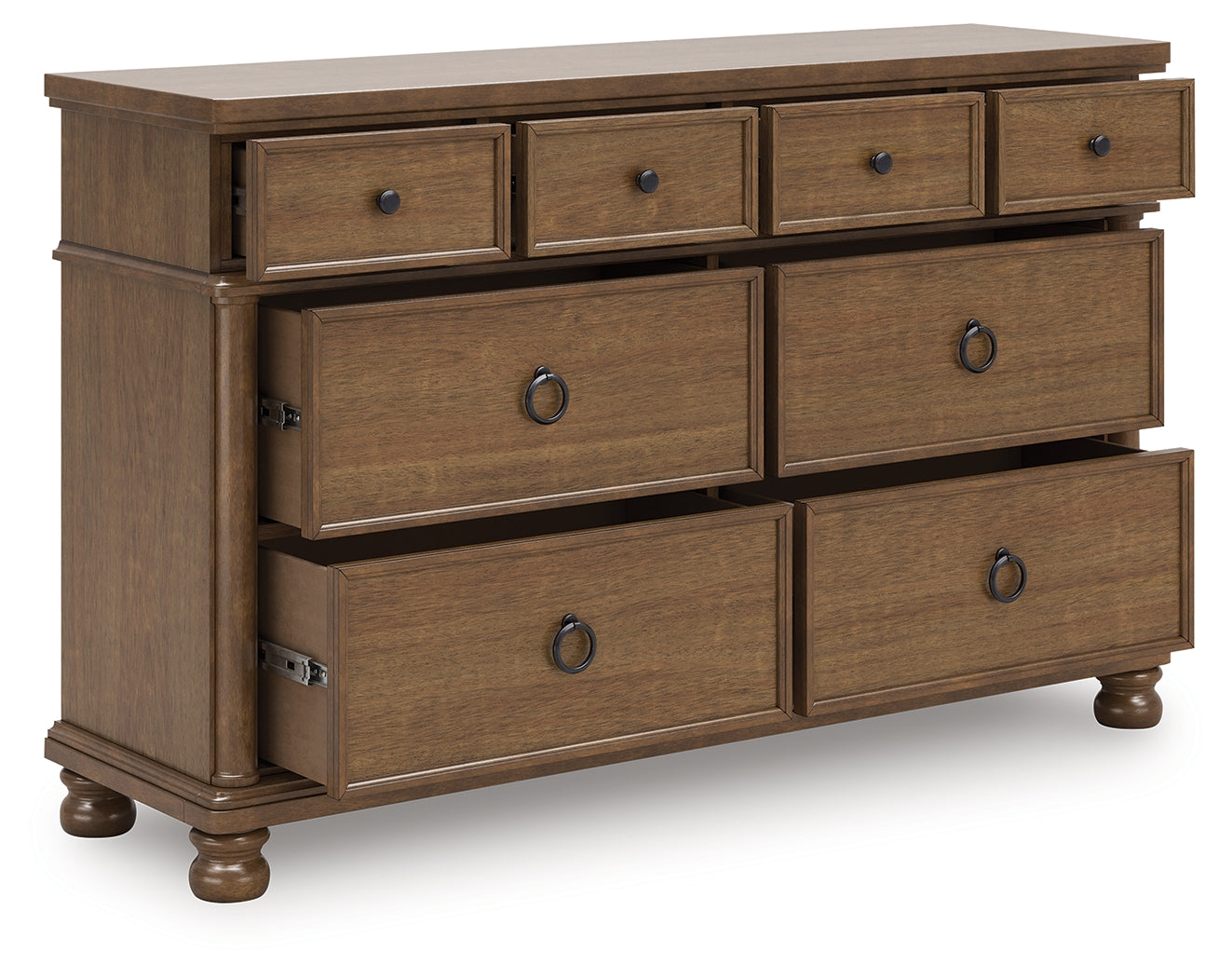 Sectionals for Less - Ashley Furniture - Rowlenstown Bedroom - Dresser / Brown - PCB824-31