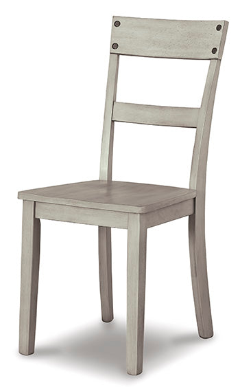 Sectionals for Less - Ashley Furniture - Loratti Dining Room - Dining Chair (Set of 2) / Gray - D261-01X2