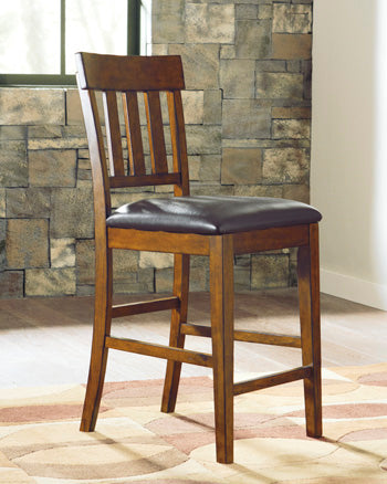 Sectionals for Less - Ashley Furniture - Ralene Dining Room - Counter Height Bar Stool (Set of 2) / Medium Brown - D594-124X2