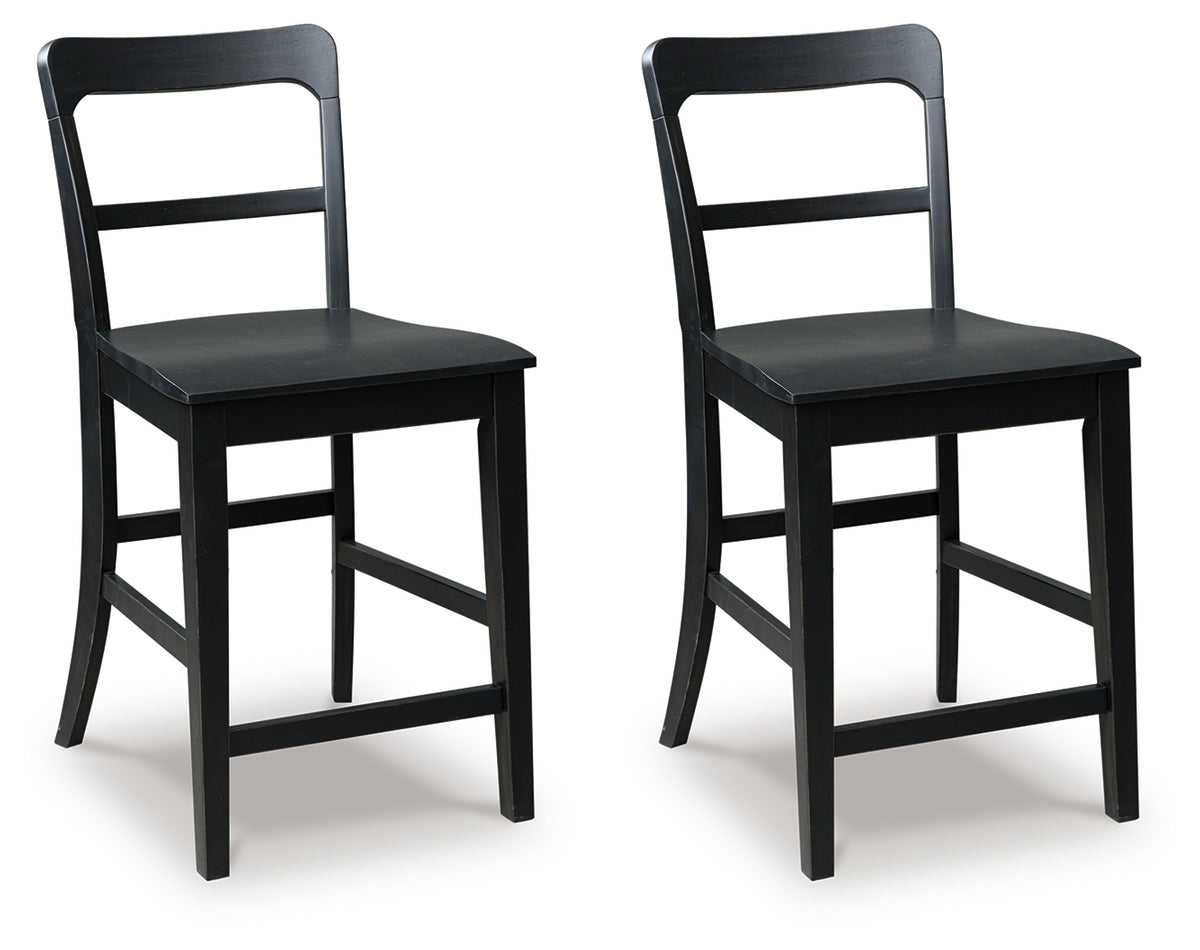 Sectionals for Less - Ashley Furniture - Greddinton Counter Height Barstool (Set of 2) - Counter Height Barstool (Set of 2) / Multi - PCD824-124X2