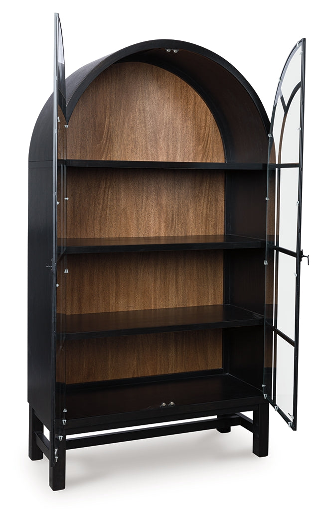 Sectionals for Less - Ashley Furniture - Greddinton Display Cabinet - Display Cabinet / Black/Brown - PCD824-376