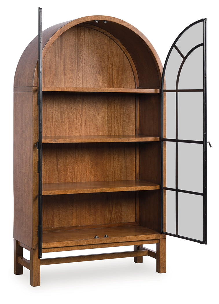 Sectionals for Less - Ashley Furniture - Greddinton Display Cabinet - Display Cabinet / Brown/Black - PCD824-476