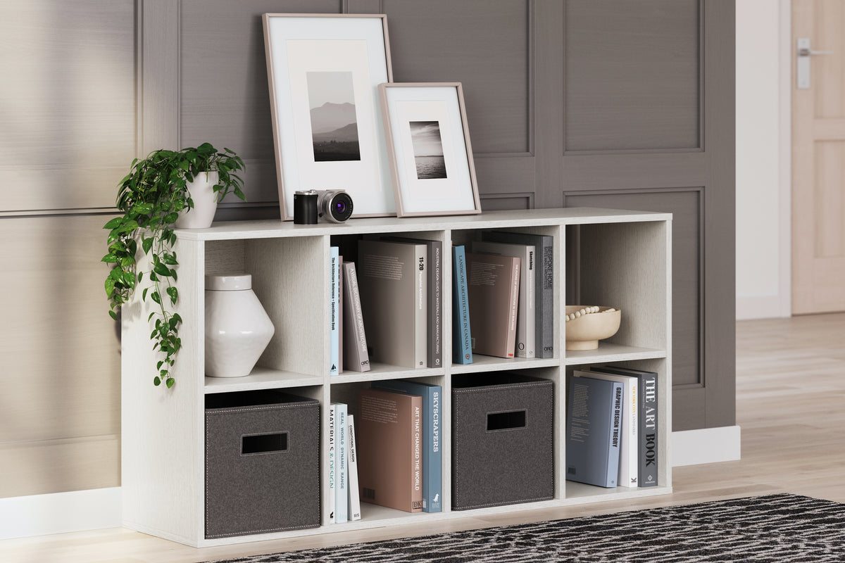 Sectionals for Less - Ashley Furniture - Aprilyn Eight Cube Organizer - Eight Cube Organizer / White - EA1024-4X2