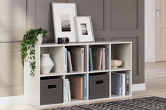 Sectionals for Less - Ashley Furniture - Aprilyn Eight Cube Organizer - Eight Cube Organizer / White - EA1024-4X2