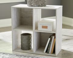 Sectionals for Less - Ashley Furniture - Paxberry Four Cube Organizer - Four Cube Organizer / Whitewash - EA1811-2X2