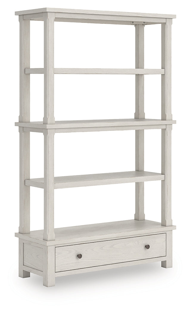 Sectionals for Less - Ashley Furniture - Robbinsdale Bookcase - Bookcase / Antique White - H742-70