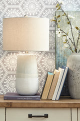 Sectionals for Less - Ashley Furniture - Shavon Lighting - Table Lamp (Set of 2) / Beige/White - L100724X2