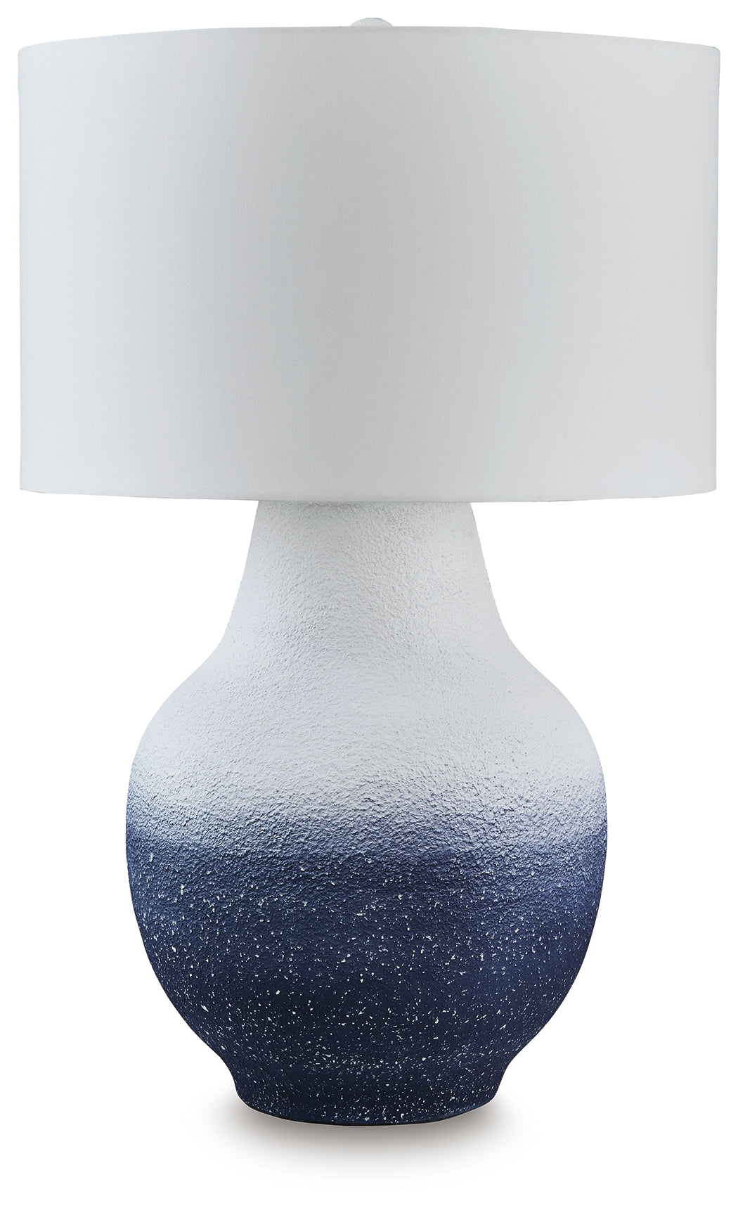 Sectionals for Less - Ashley Furniture - Dashland Lighting - Metal Table Lamp (1/CN) / White/Navy - L207514