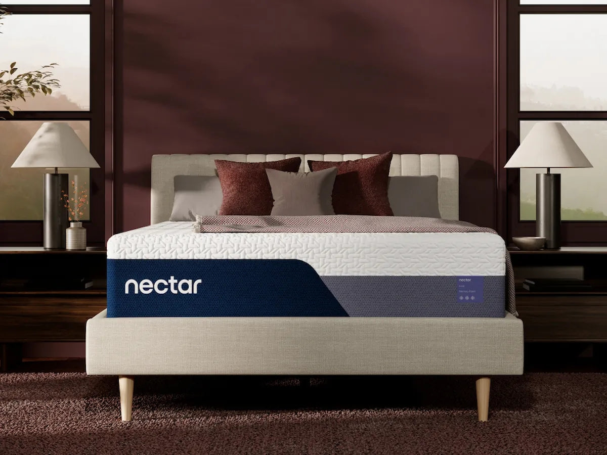Sectionals for Less - Ashley Furniture - Nectar Luxe Memory Foam 5.1 Mattresses - King / White - M12741