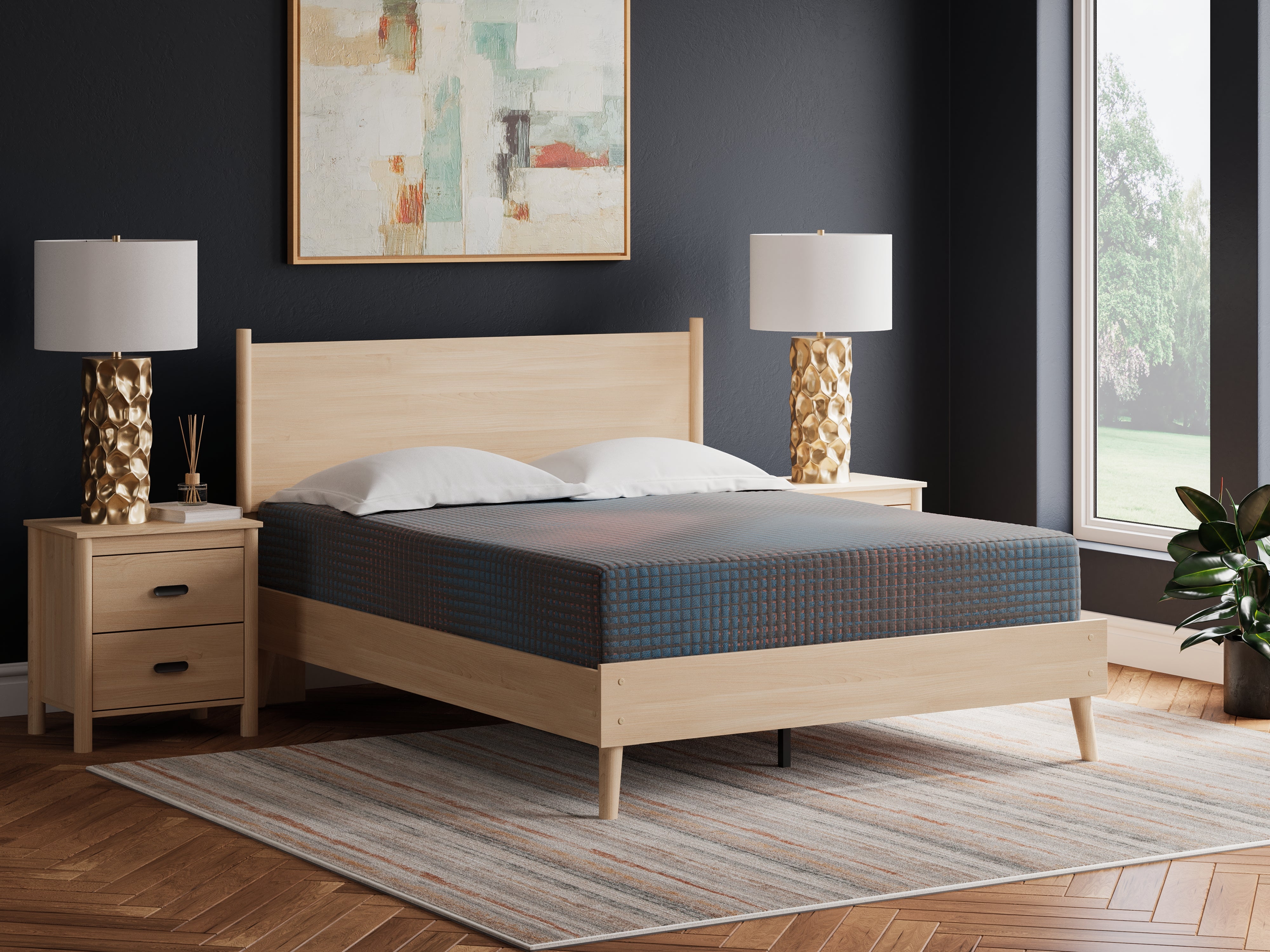 Sectionals for Less - Ashley Furniture - 13 Inch Hybrid Hot Buy Mattresses - California King / Multi - M20751
