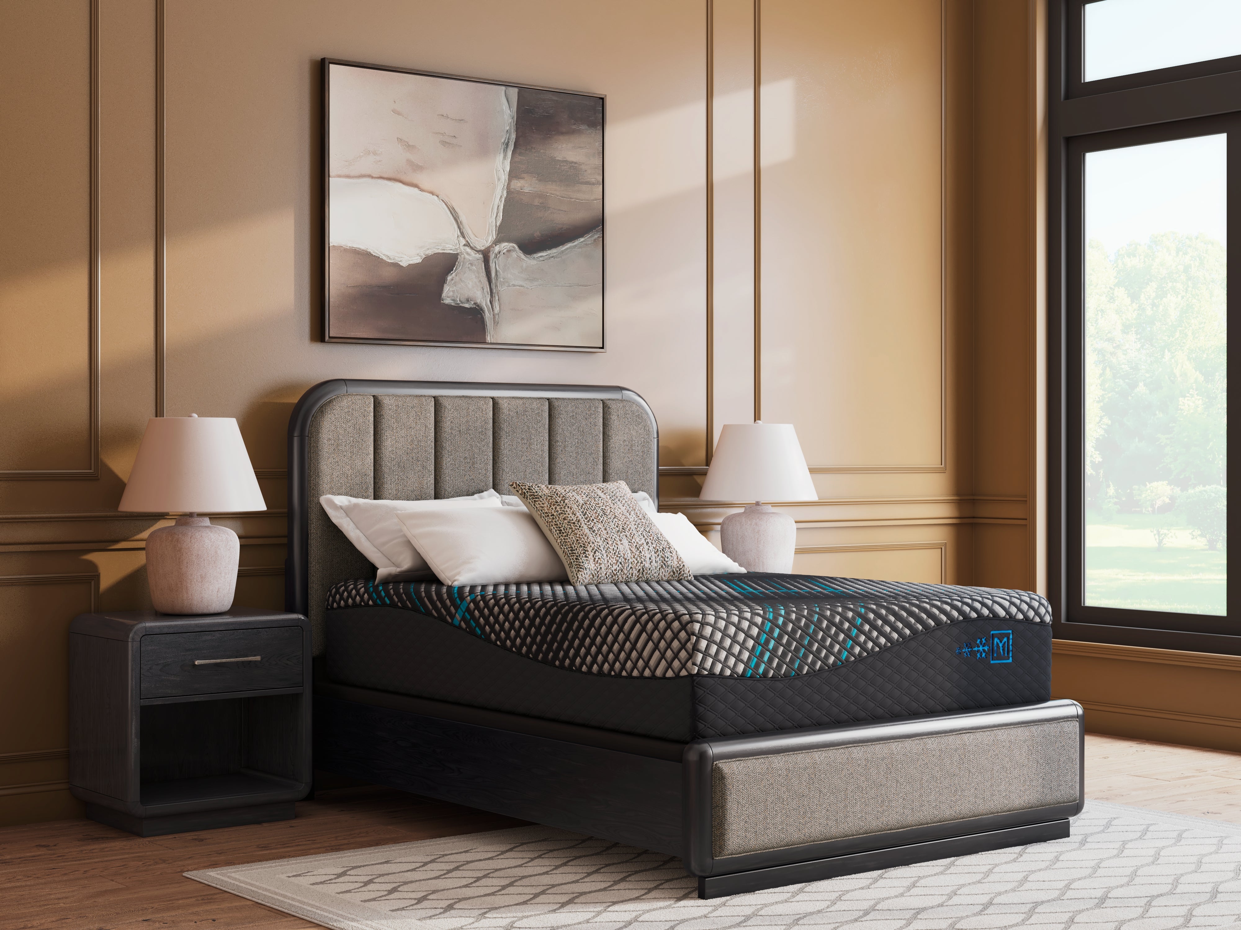Sectionals for Less - Ashley Furniture - Millennium 2.0 Hybrid 14 Inch Mattresses - Twin XL / Black - M31471