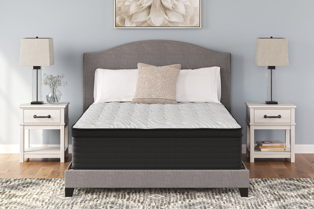 Sectionals for Less - Ashley Furniture - Palisades ET Mattresses - King / Gray/Blue - M41741
