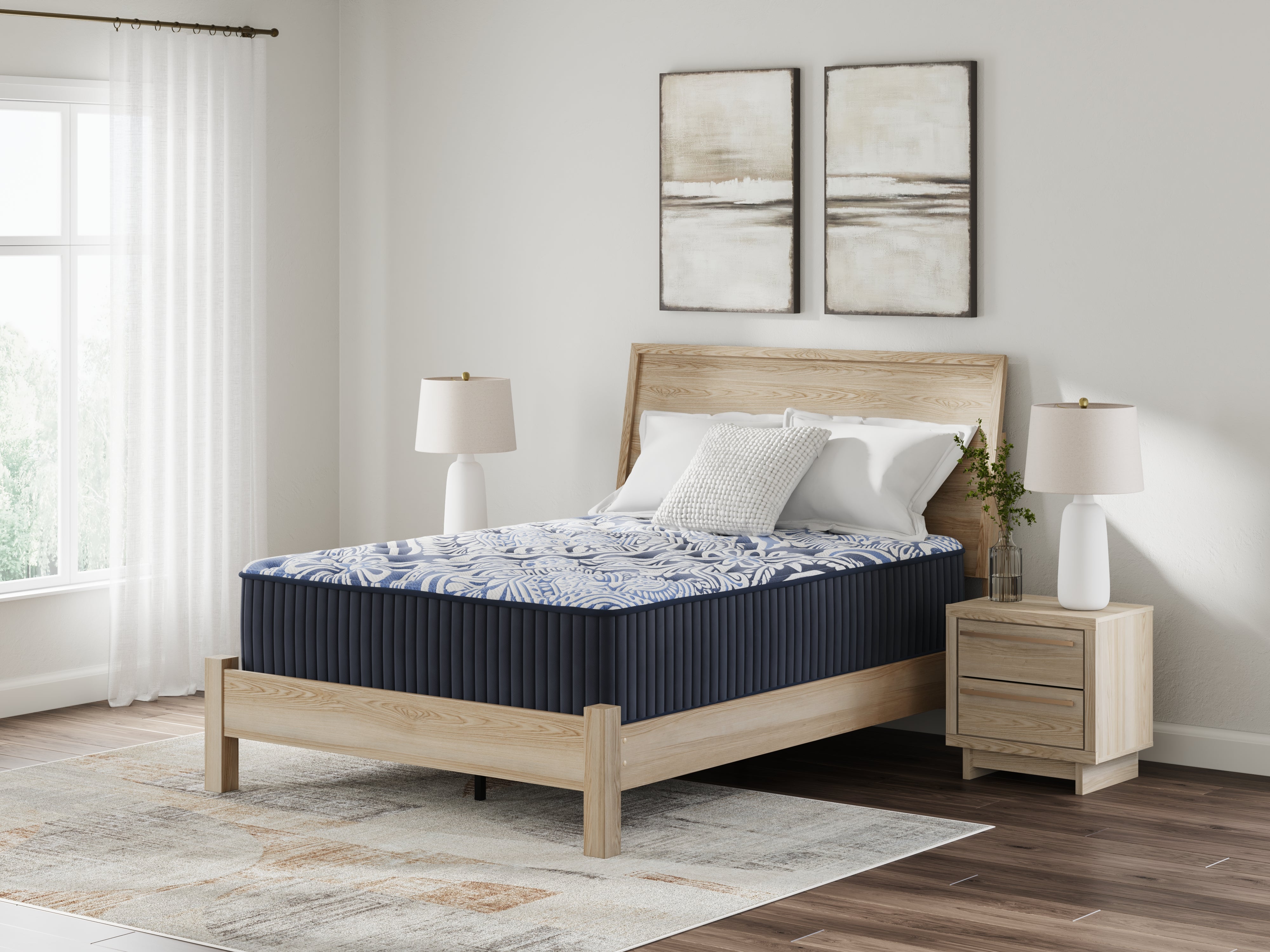 Sectionals for Less - Ashley Furniture - Firm Luxe 2.0 Mattresses - King / Blue - M49641